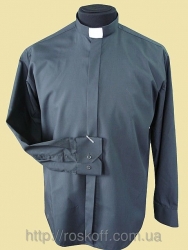 Рубашка с длинным рукавом для  священников